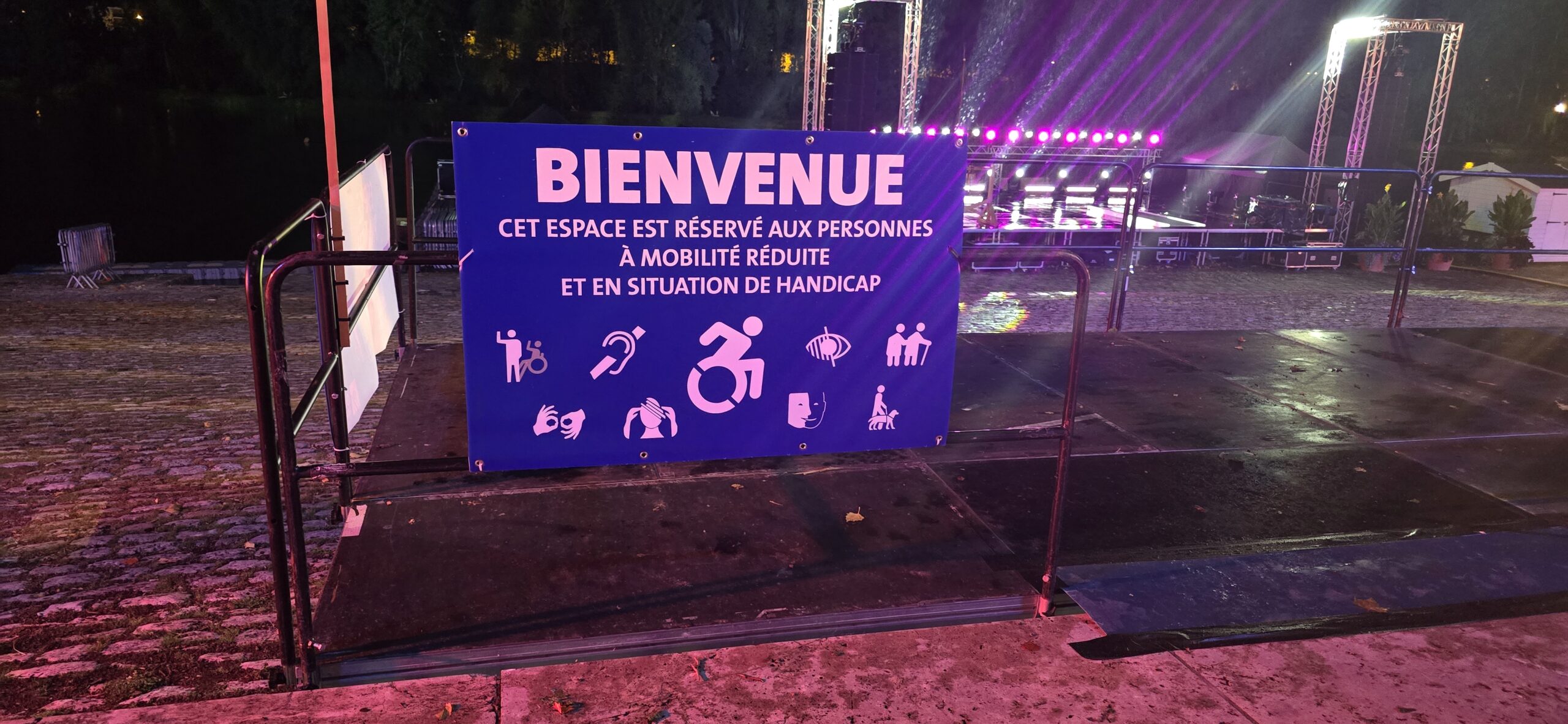 Action menée par Cap Access lors d’un événement ou d’une intervention sur le terrain