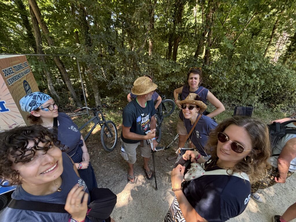 Action de sensibilisation menée par Cap Access avec une équipe ou un public